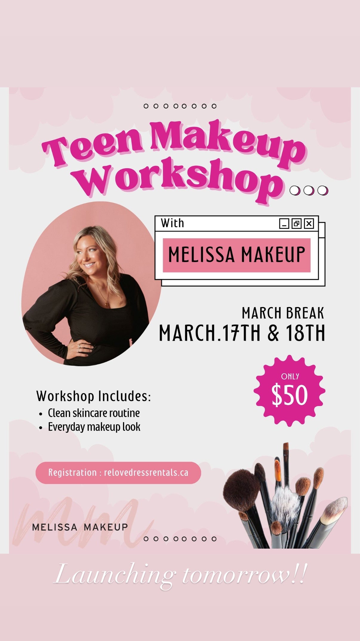 Teen Makeup Workshop-March 17th