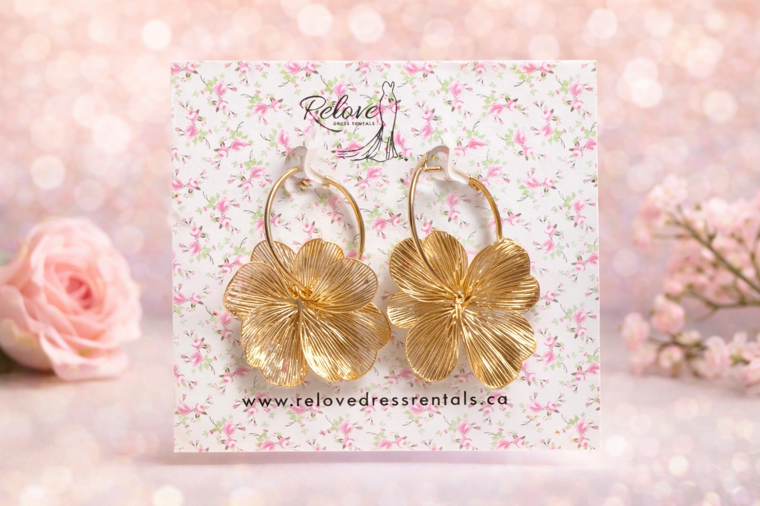 3D Flower Hoops